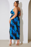 Abstract Print Co Ord Maxi Skirt