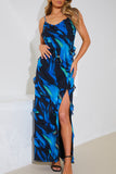 Ruffle Detail Maxi Dress