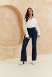 Broderie Shirt Bodysuit