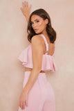 Ruffle Detail Cami Top