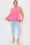 Tie Shoulder Smock Top