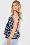 Tie Shoulder Smock Top