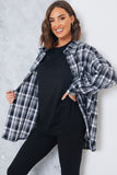 Check Oversized Shirt