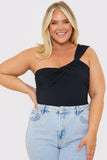 Slinky Aysmmetric Bodysuit