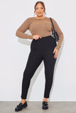 Striped Ribbed Long Sleeve Top