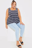 Tie Shoulder Smock Top