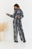 Abstract Stripe Trouser