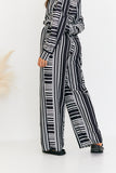 Abstract Stripe Trouser