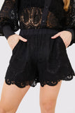Lace Shorts Co Ord